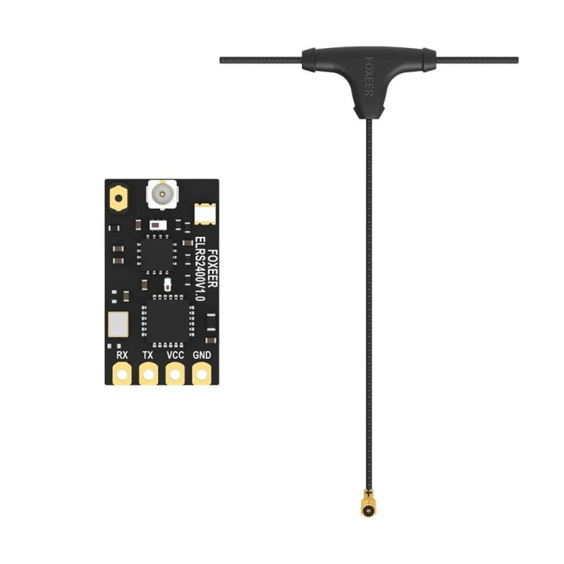  Foxeer ELRS 2.4GHz Receiver - T Antenna、mySite、merchandisen