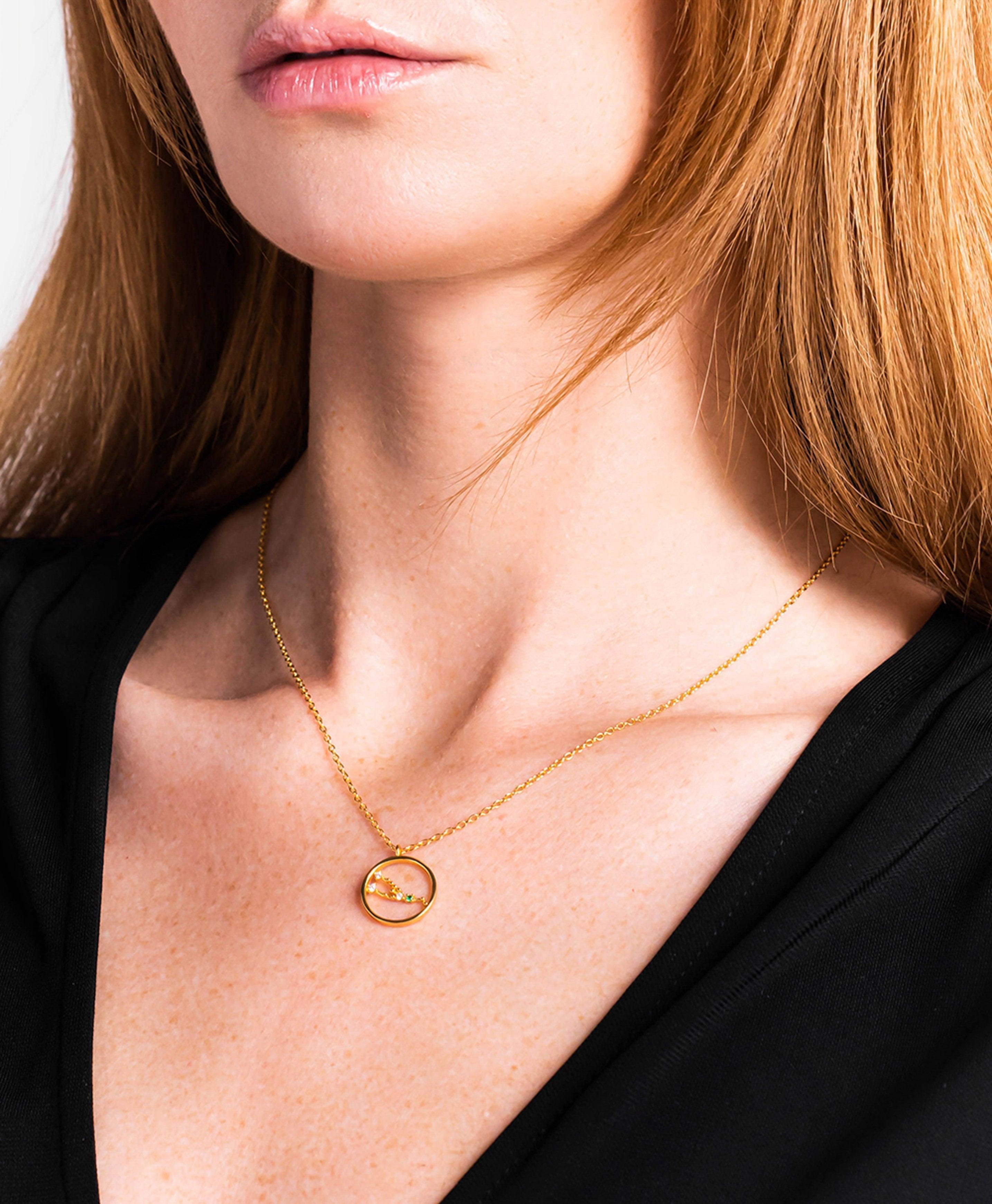 Zodiac Necklace Taurus 18ct Gold Plated、mySite、botmansion