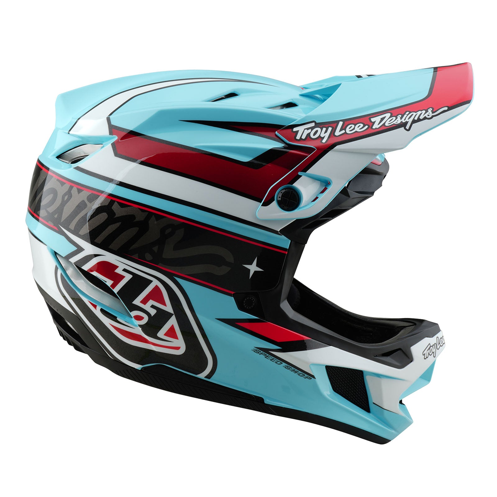 D4 Polyacrylite Helmet Linear Blue、mySite、dreamappss