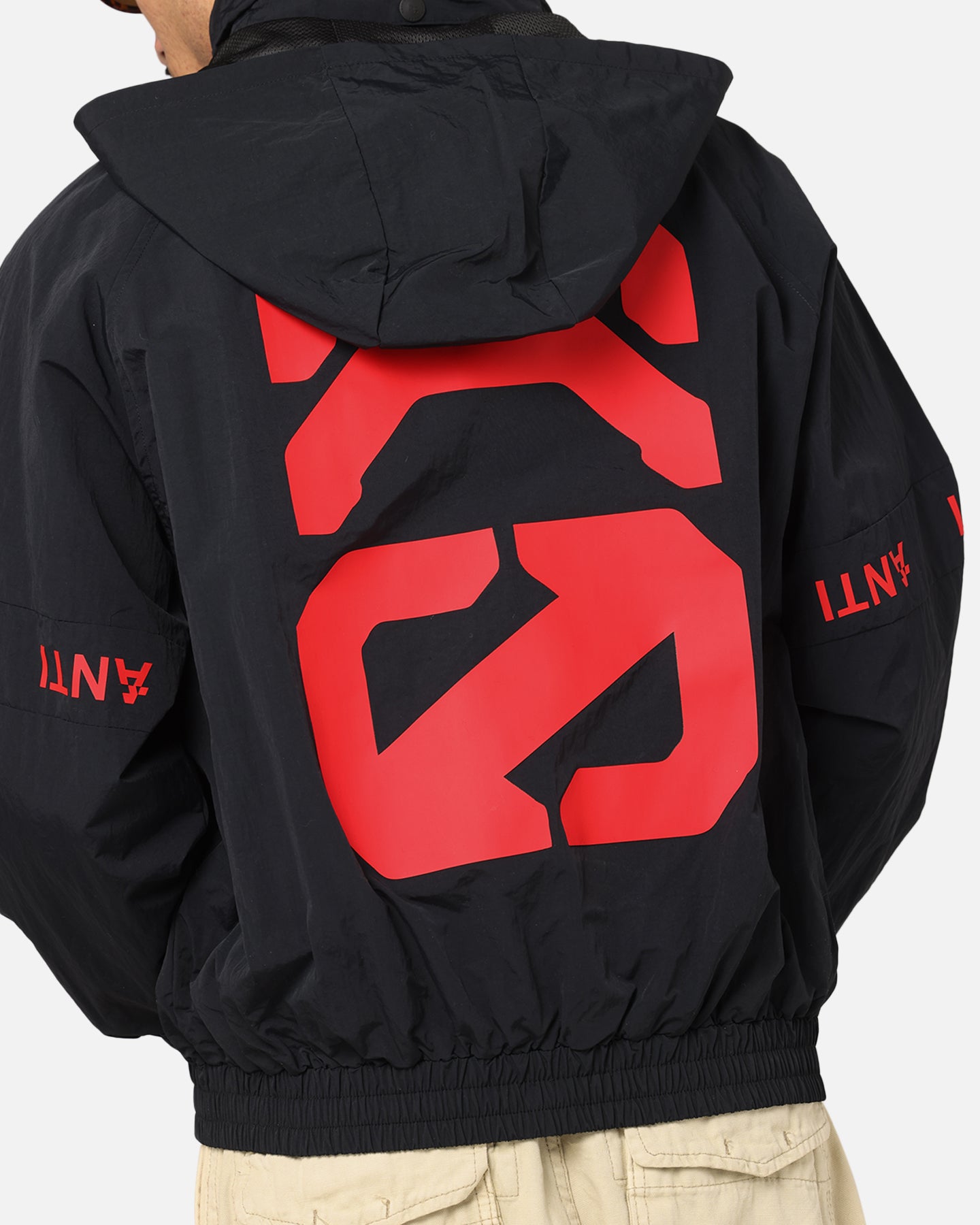 The Anti Order Faction Technical Windbreaker Jacket Black/Red、mySite、zt4zffjzw