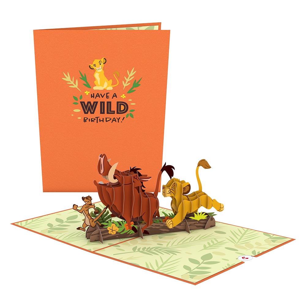 Disney's The Lion King Wild Birthday Pop-Up Card、mySite、solidvoid