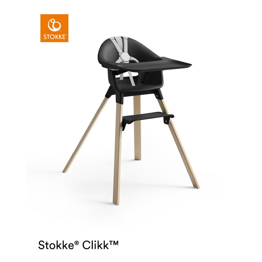  Stokke Clikk Highchair - Black/Natural、mySite、merchandisen