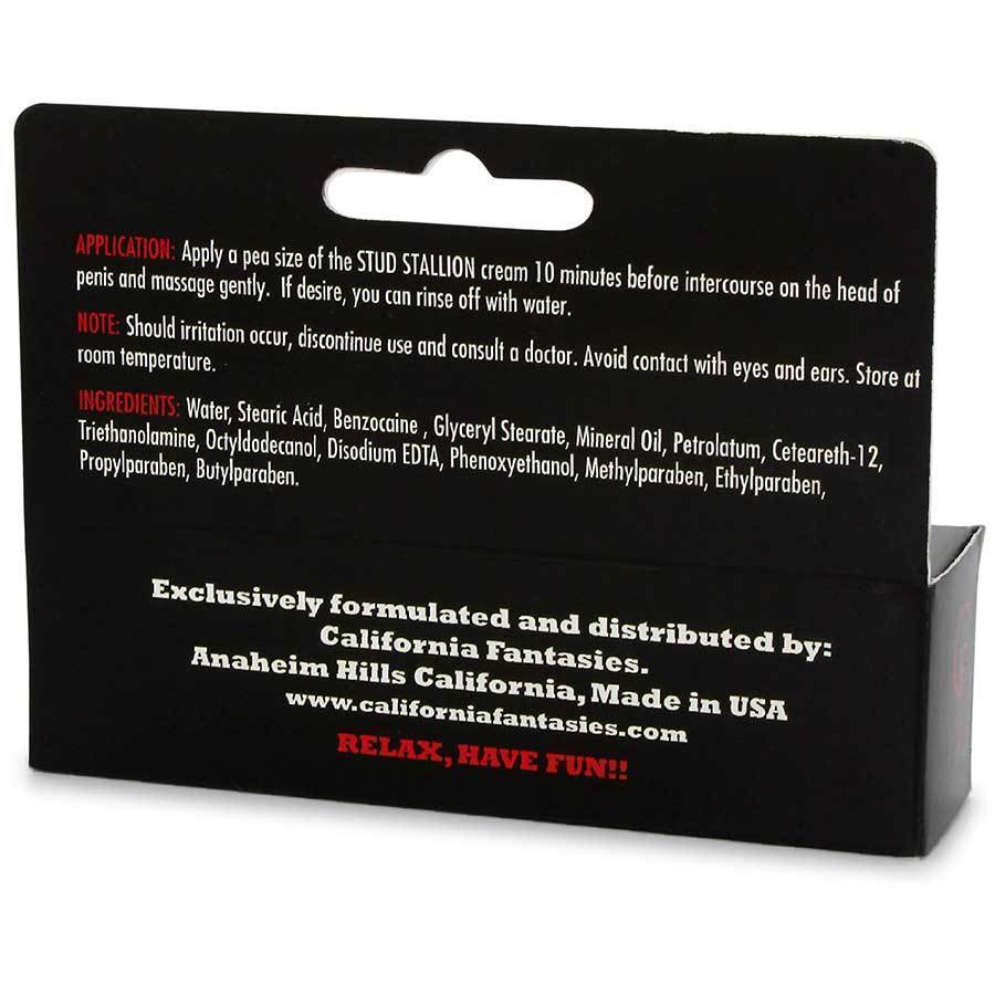 Stud Stallion Prolong Cream for Men .5 oz、mySite、bottomscart