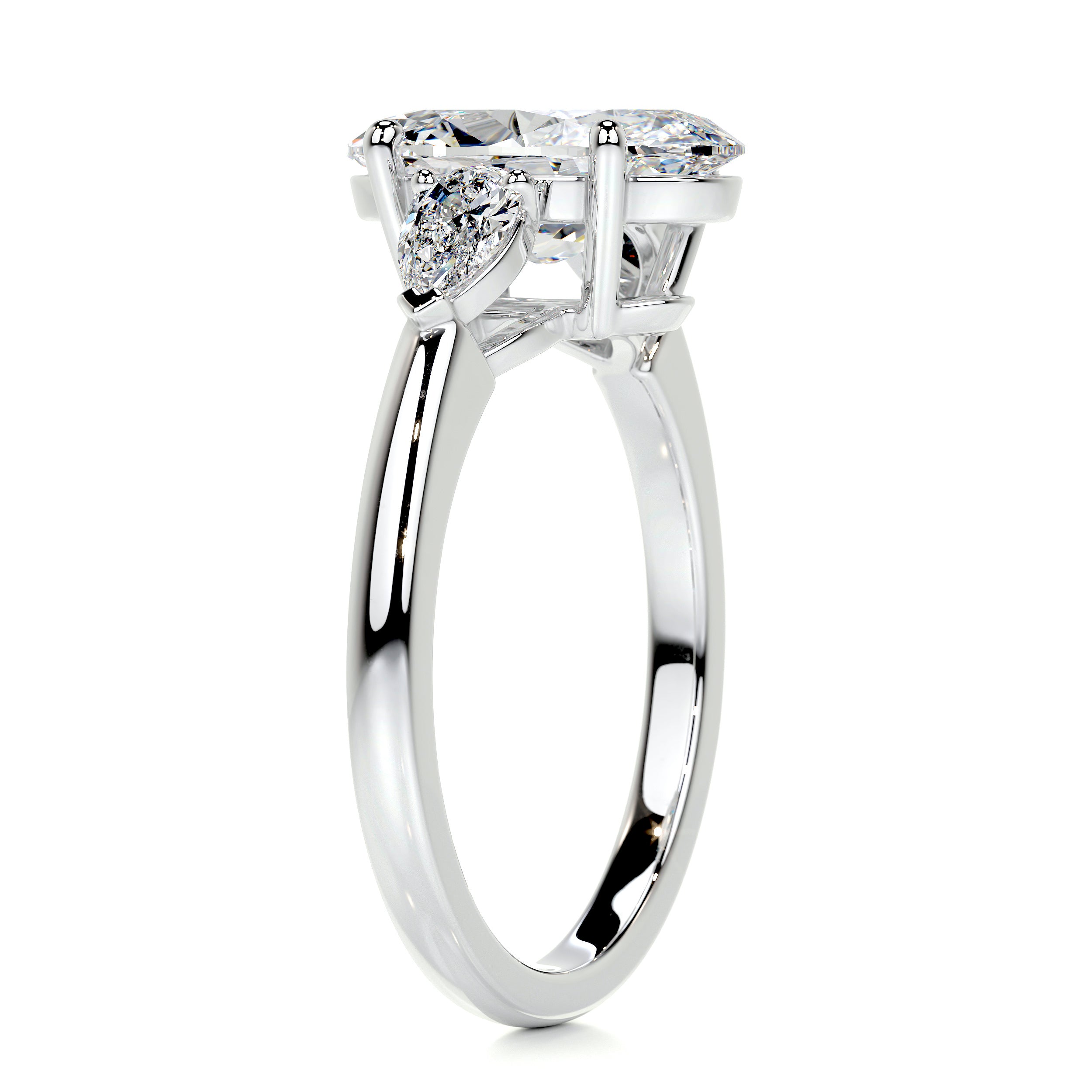 Kamala Diamond Engagement Ring -Platinum、mySite、hinf8tx79