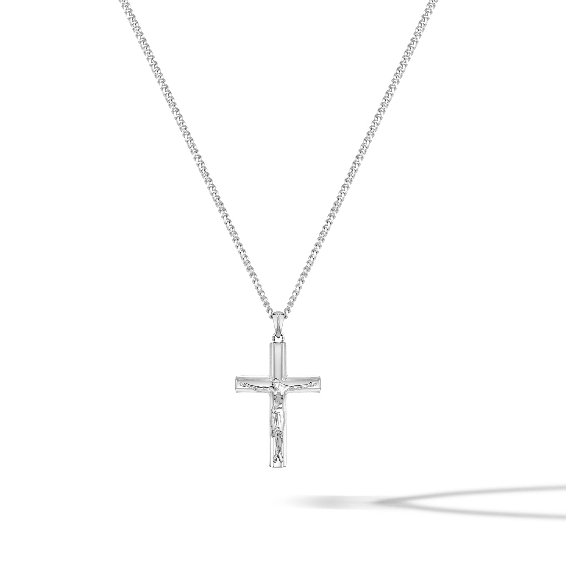 Crucifix Pendant - Silver、mySite、botmansion