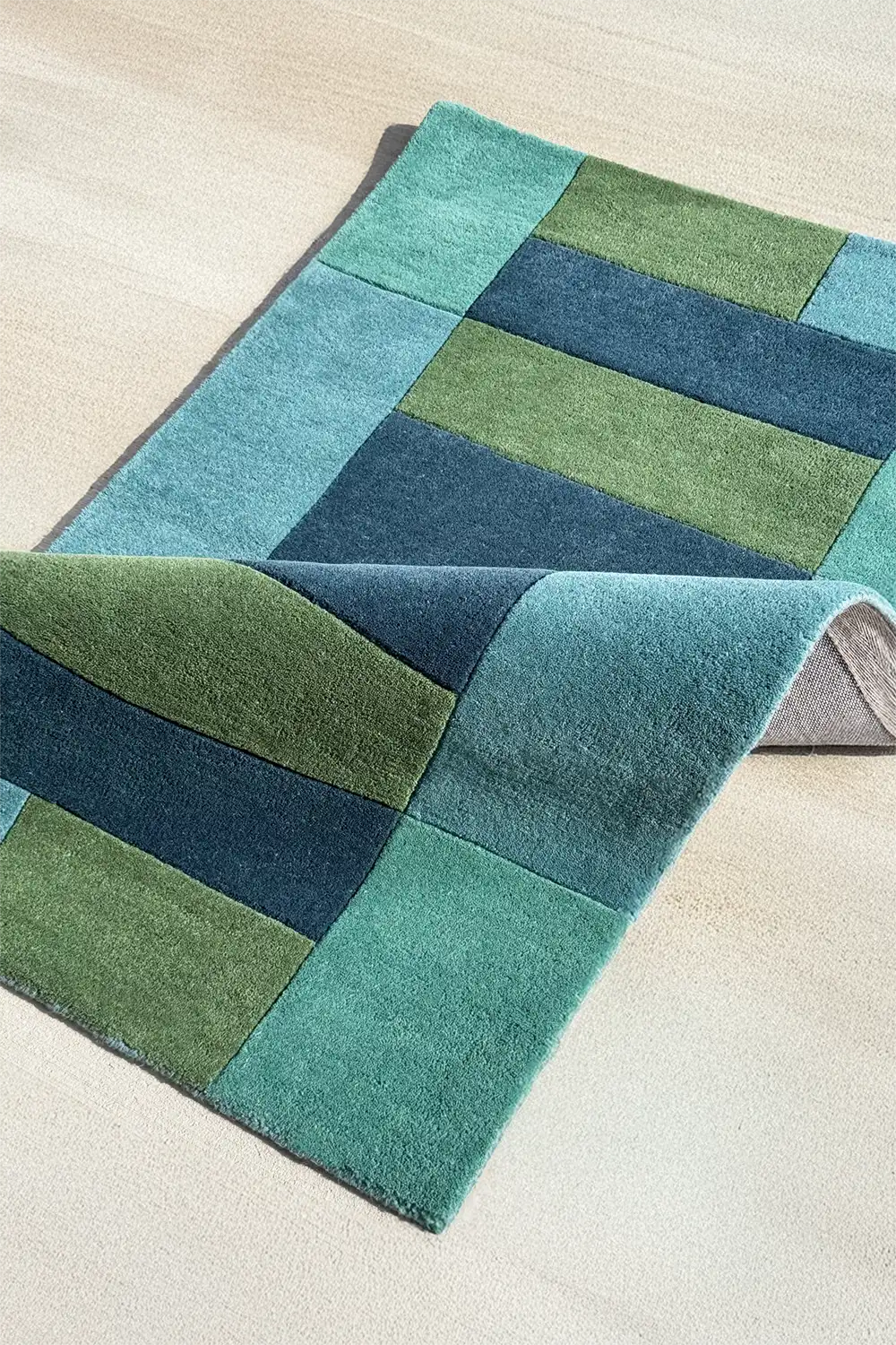 Ledger Hand Tufted Wool Rug 3x5、mySite、gigharbornorthrealestate