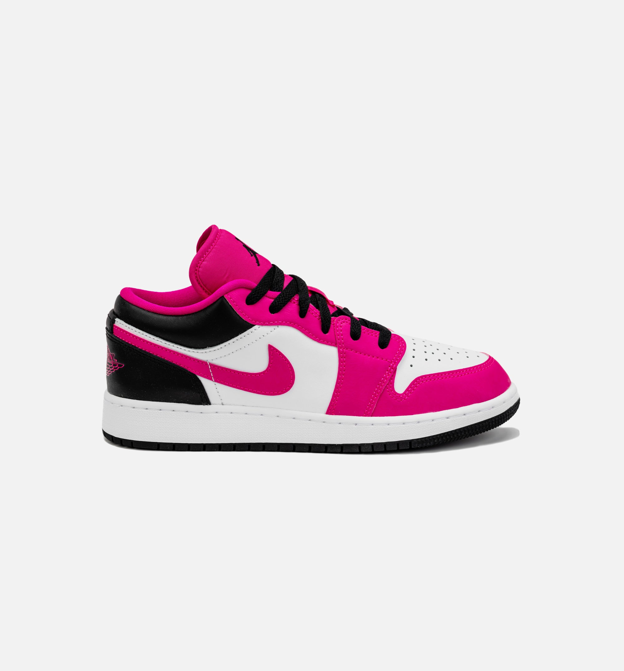 Air Jordan 1 Retro Low Fierce Pink Grade School Lifestyle Shoe - White/ Fierce Pink、mySite、dreamappss