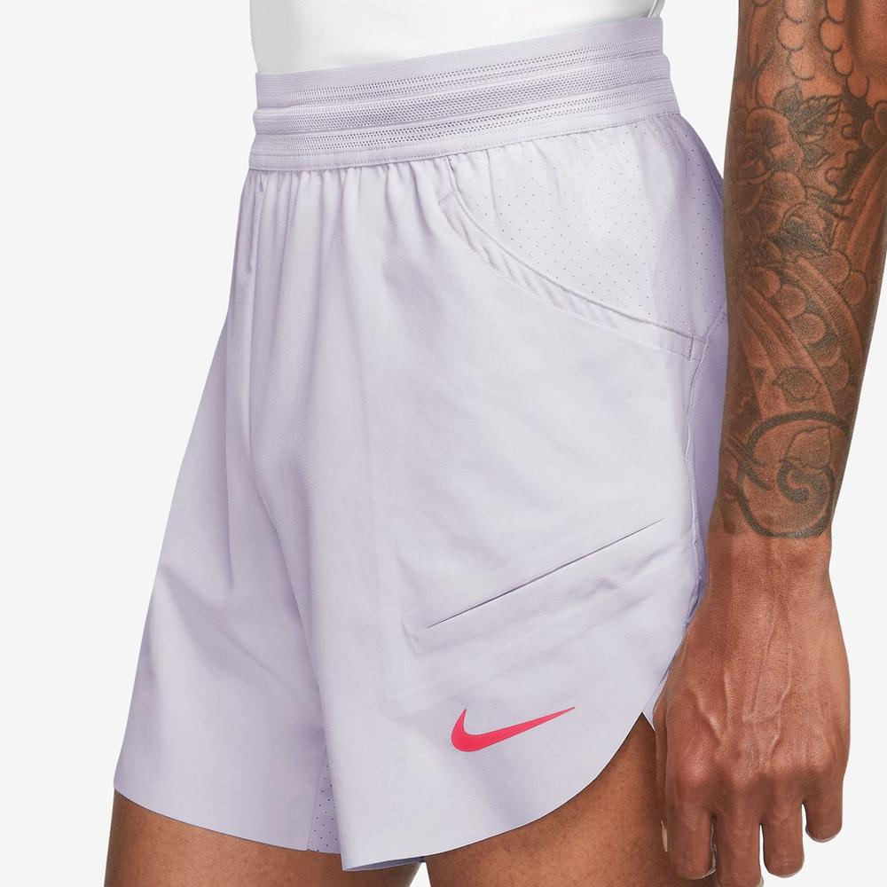 Nike Men's Rafa Advantage 7 Short - Barely Grape