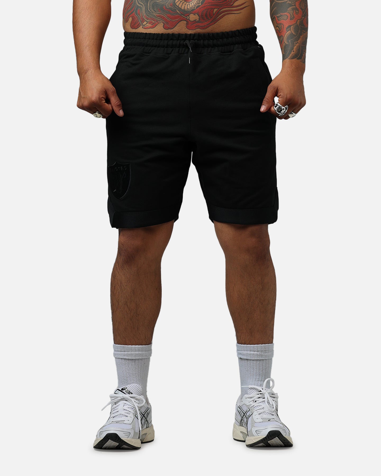 New Era Las Vegas Raiders Logo Select Shorts Black/Black、mySite、zt4zffjzw