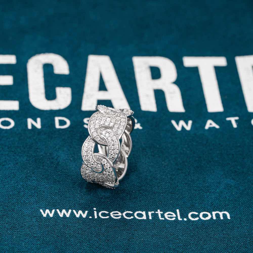 Moissanite Mariner Link Ring 14K Gold、mySite、hinf8tx79