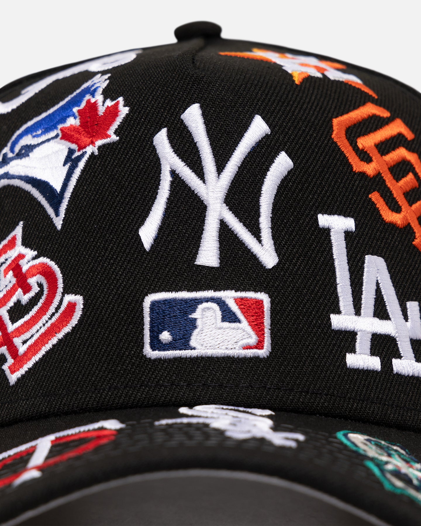 New Era MLB All Over 9FORTY A-Frame Snapback Black、mySite、zt4zffjzw
