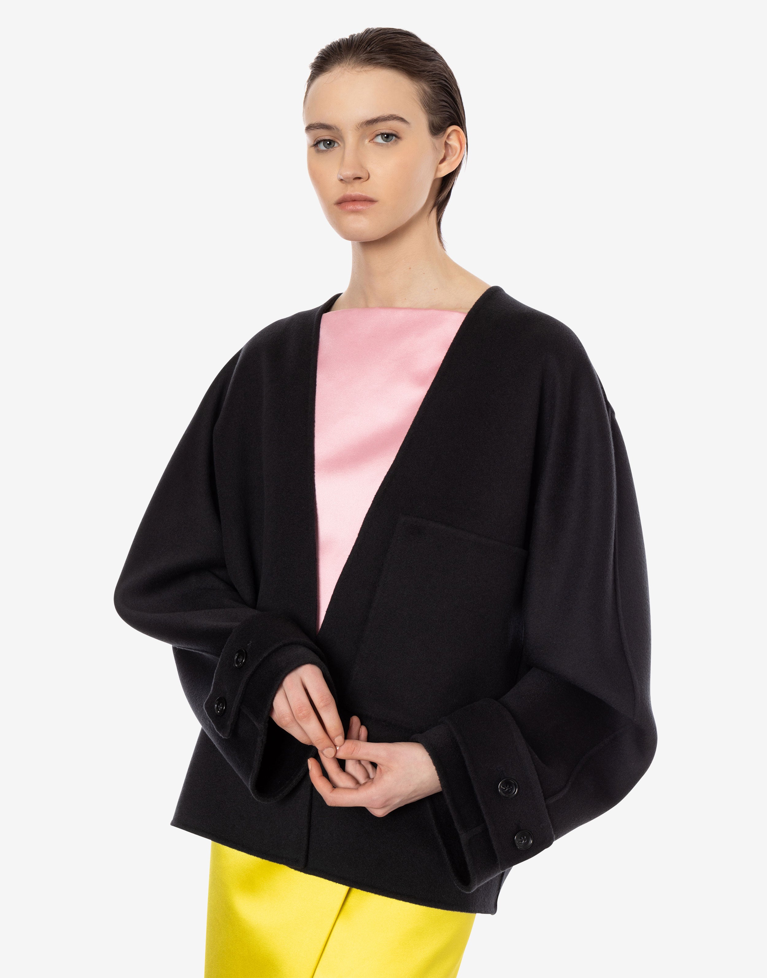 Peacoat in panno double、mySite、aoinhome