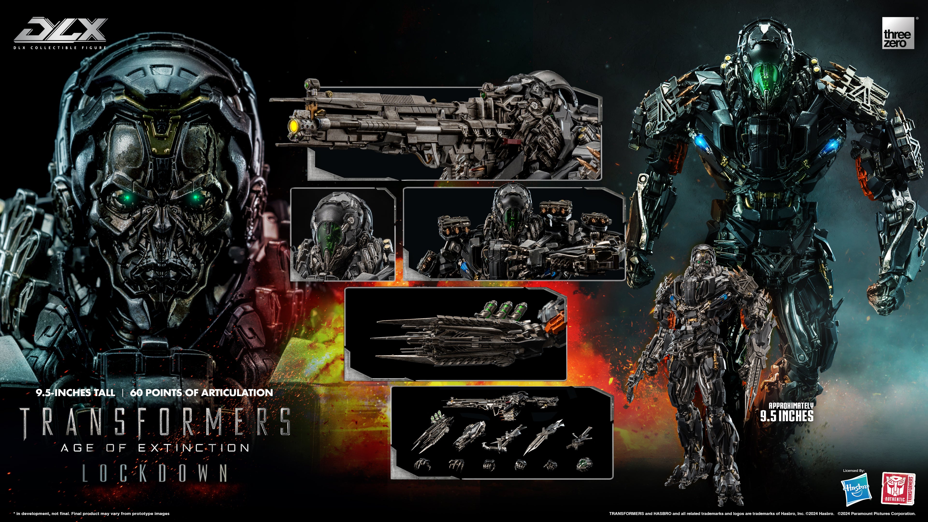 Threezero Transformers: Age of Extinction - DLX Lockdown、mySite、hgirdovlk