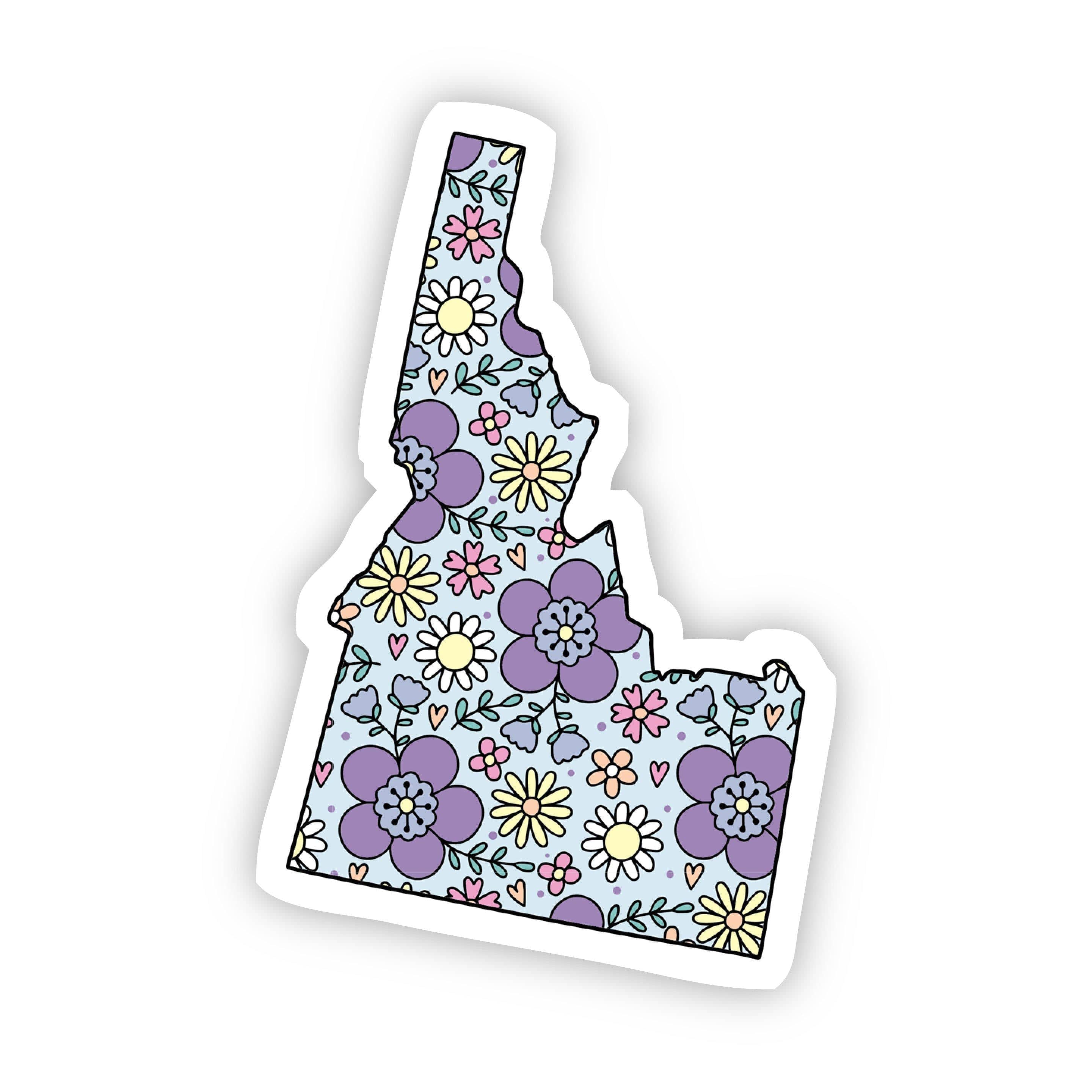  Idaho Floral Sticker、mySite、elrpsem3k