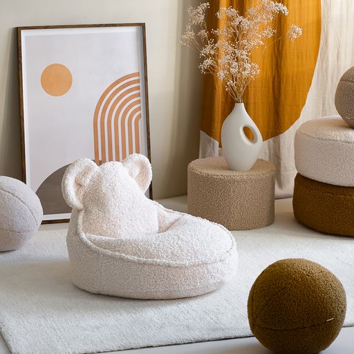 Cream White Bear Beanbag、mySite、gigharbornorthrealestate