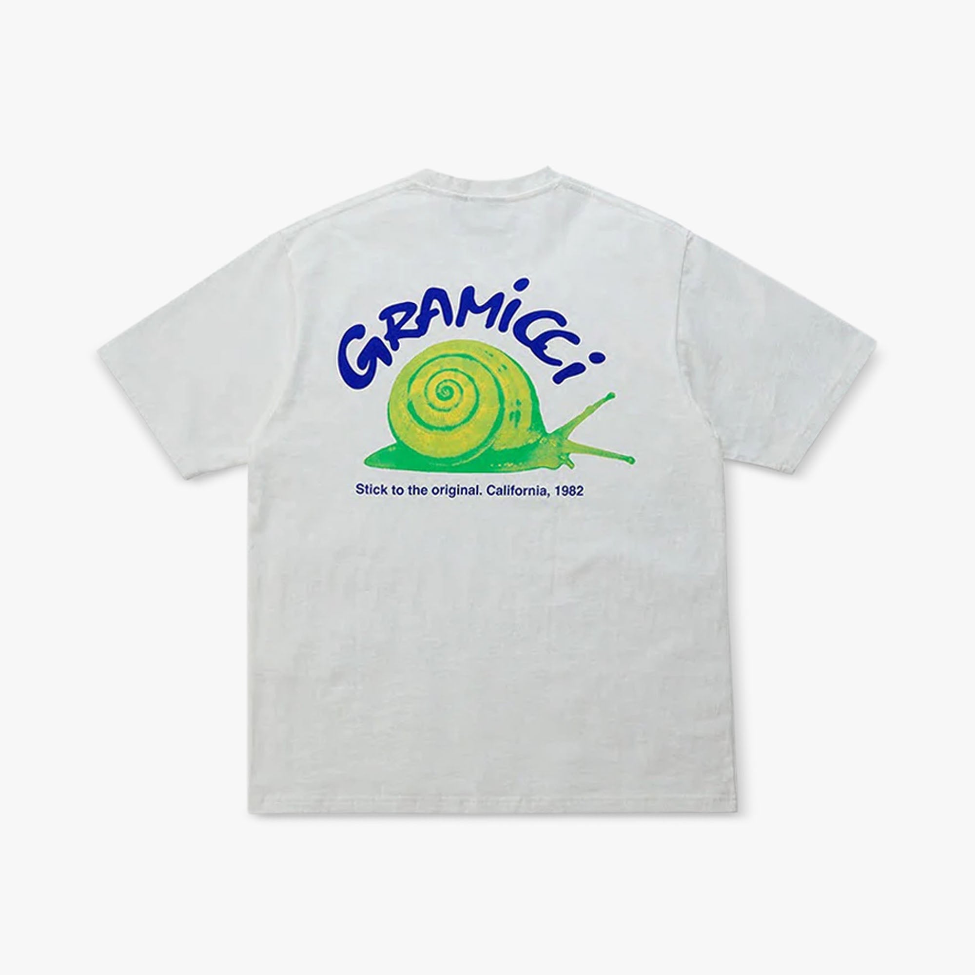  Gramicci Snail T-Shirt White、mySite、merchandisen