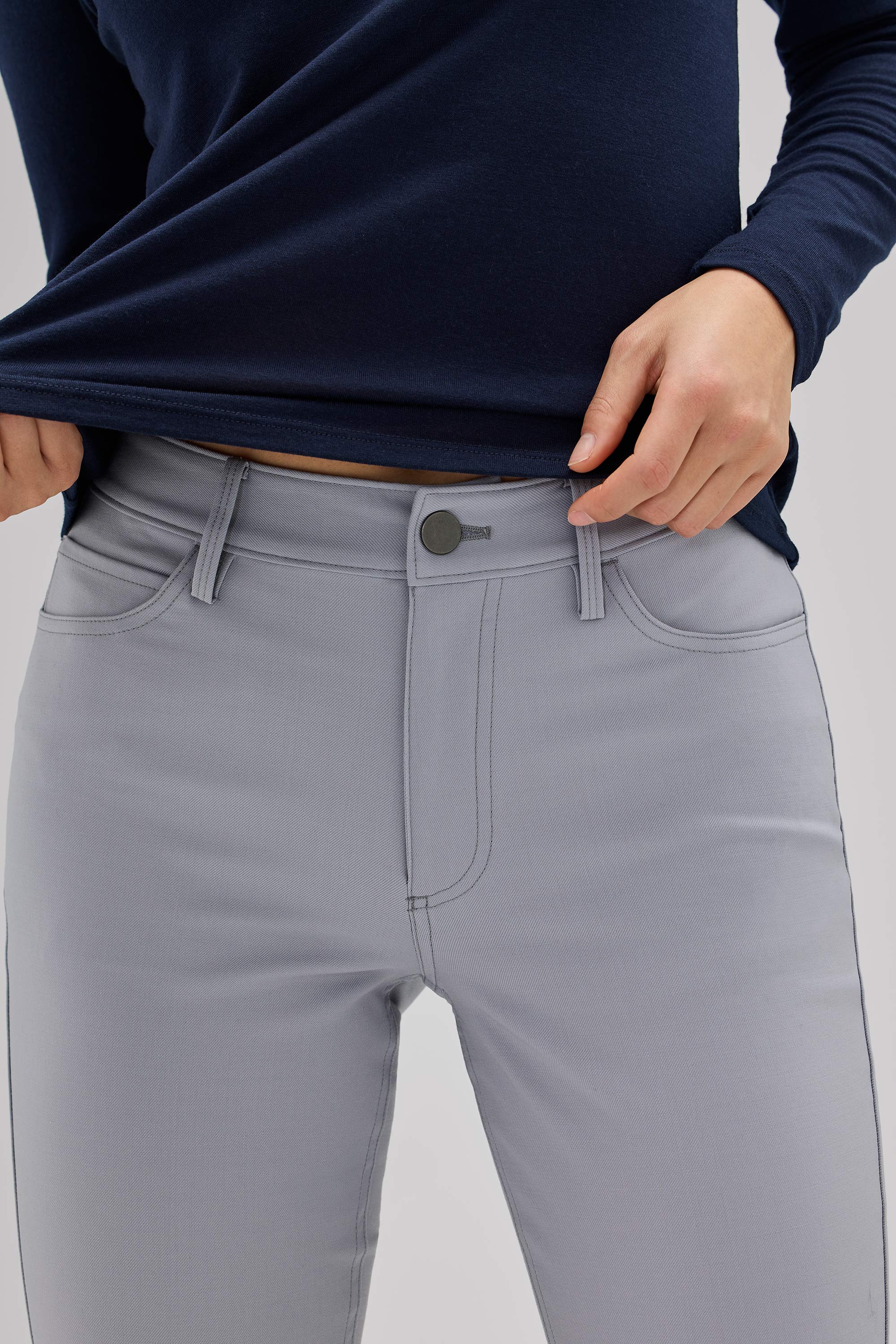 Women's Slim Merino Travel Pants、mySite、noshort