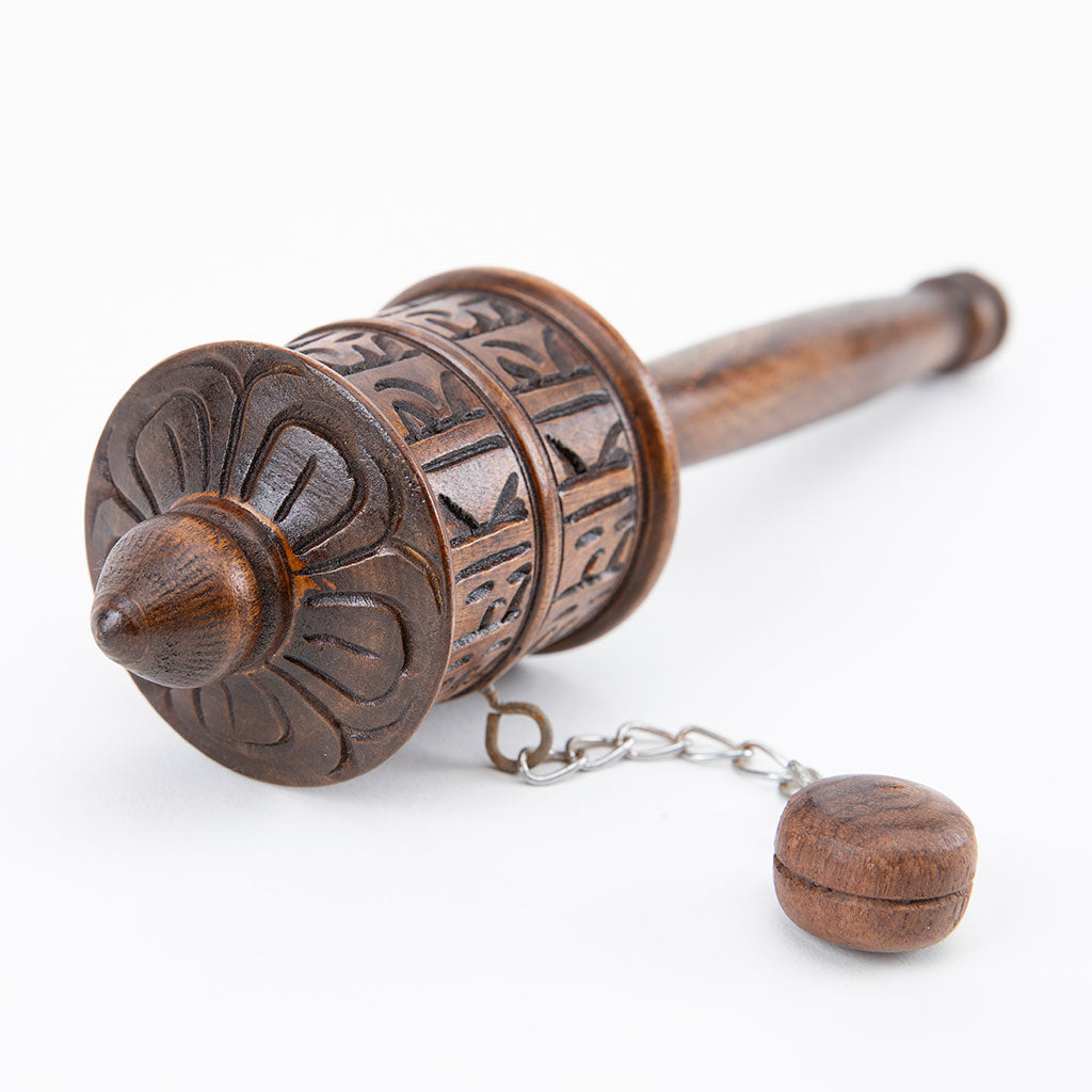 Wooden Tibetan Prayer Wheel、mySite、topwebapps