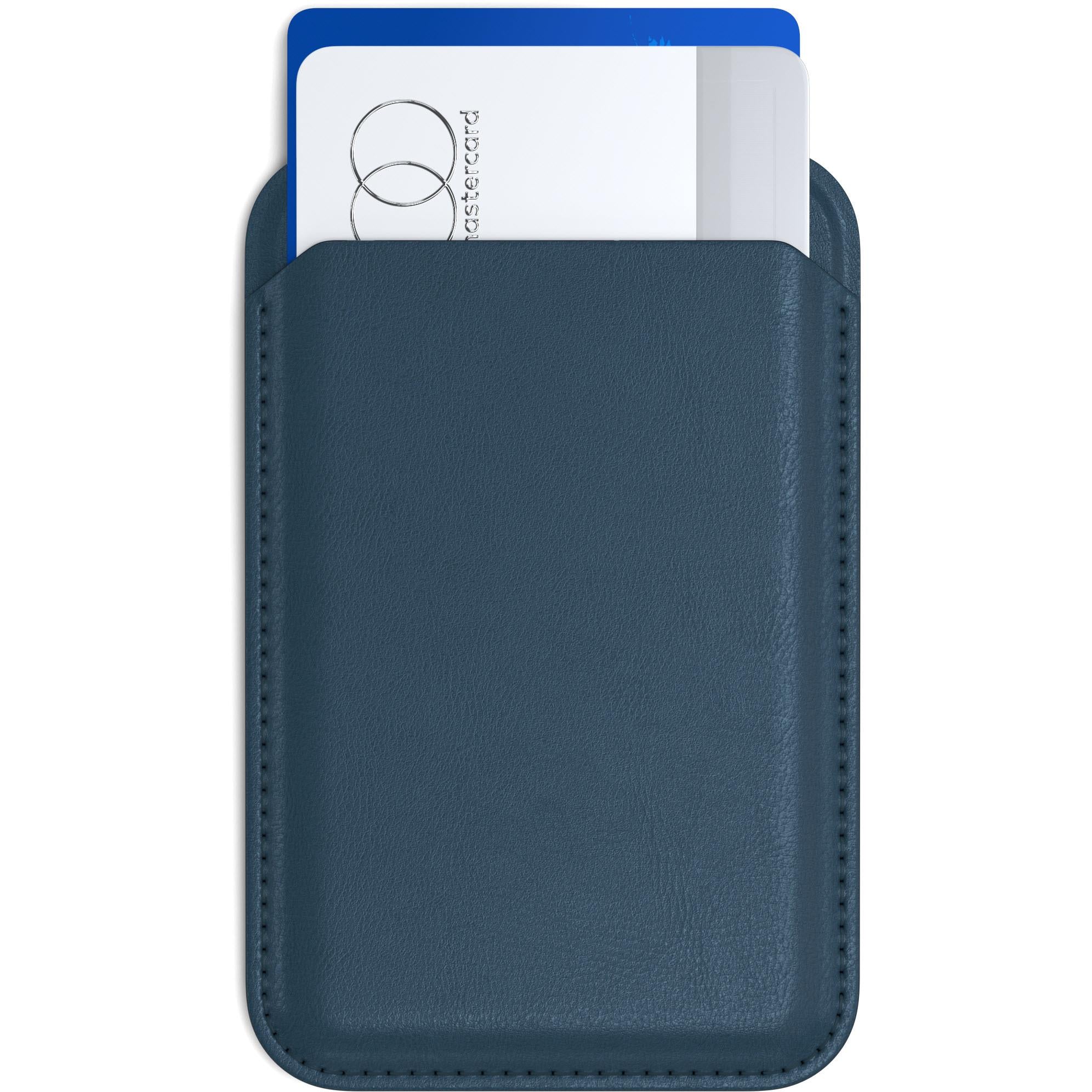 Satechi Magnetic iPhone Wallet Stand (Blue)、mySite、camillekostekn