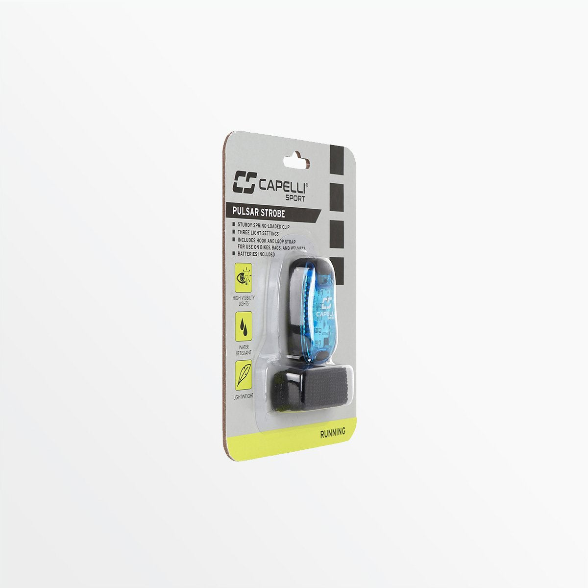 STROBE LIGHT WITH CLIP AND STRAP