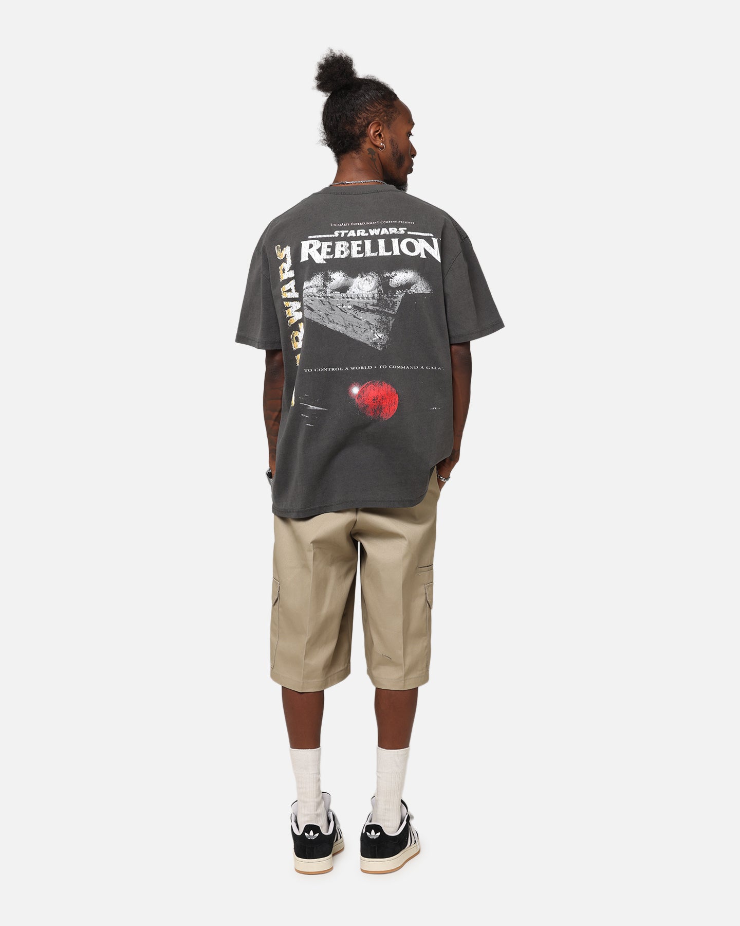 American Thrift Star Wars Battlefront Rebellion Heavy T-Shirt Black、mySite、zt4zffjzw