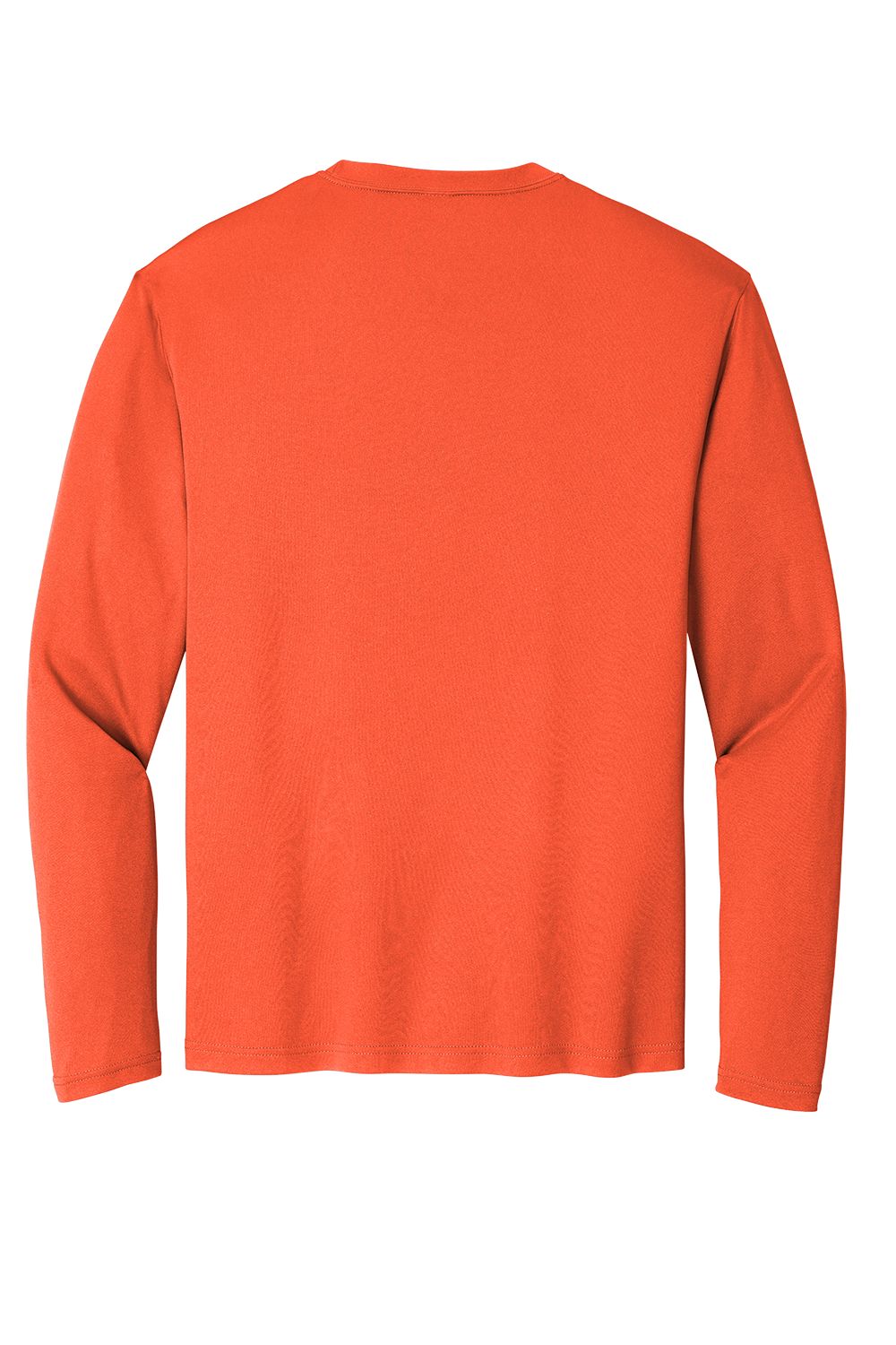 Sport-Tek Youth Long Sleeve PosiCharge Competitor Tee - Neon Orange、mySite、noshort
