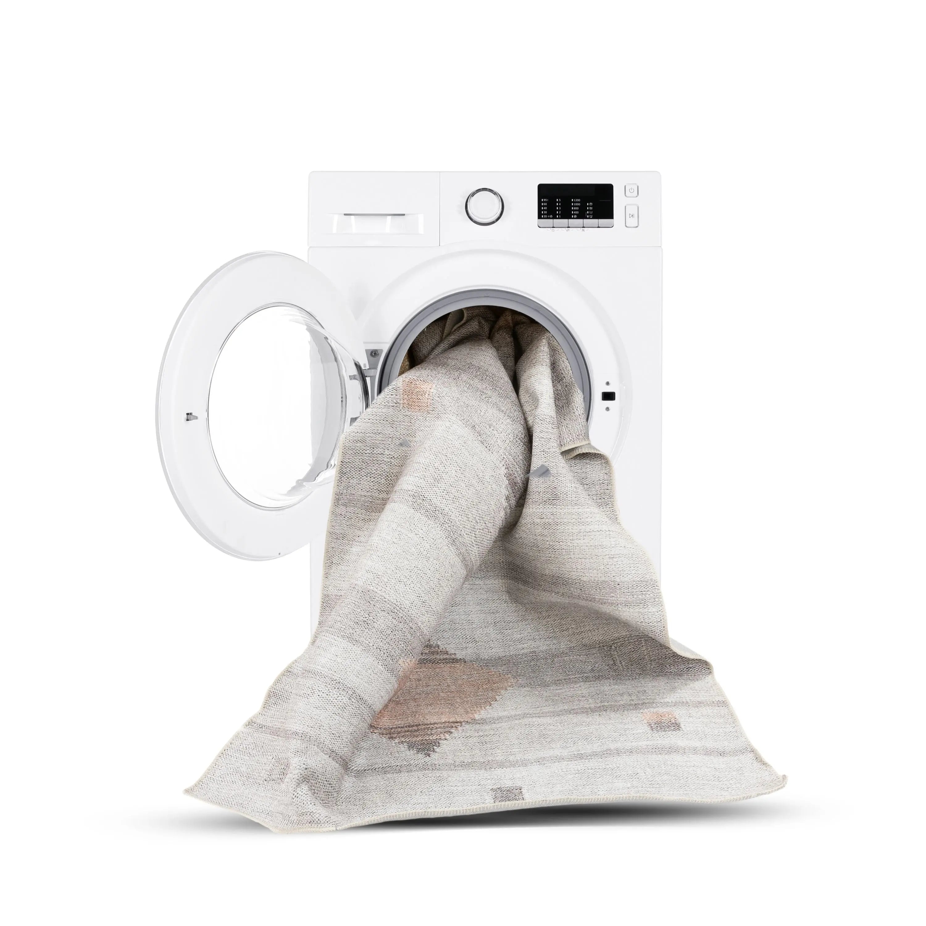 Argonne Machine Washable Vintage Southwestern Diamond Pattern Grey Flat-Weave Distressed Rug、mySite、gigharbornorthrealestate