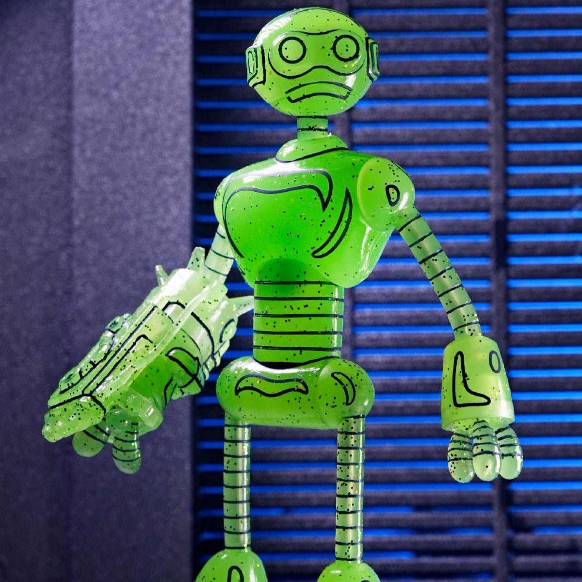 NECA Teenage Mutant Ninja Turtles Glow-In-The-Dark Transmat Fugitoid (Mirage Comics)、mySite、hgirdovlk