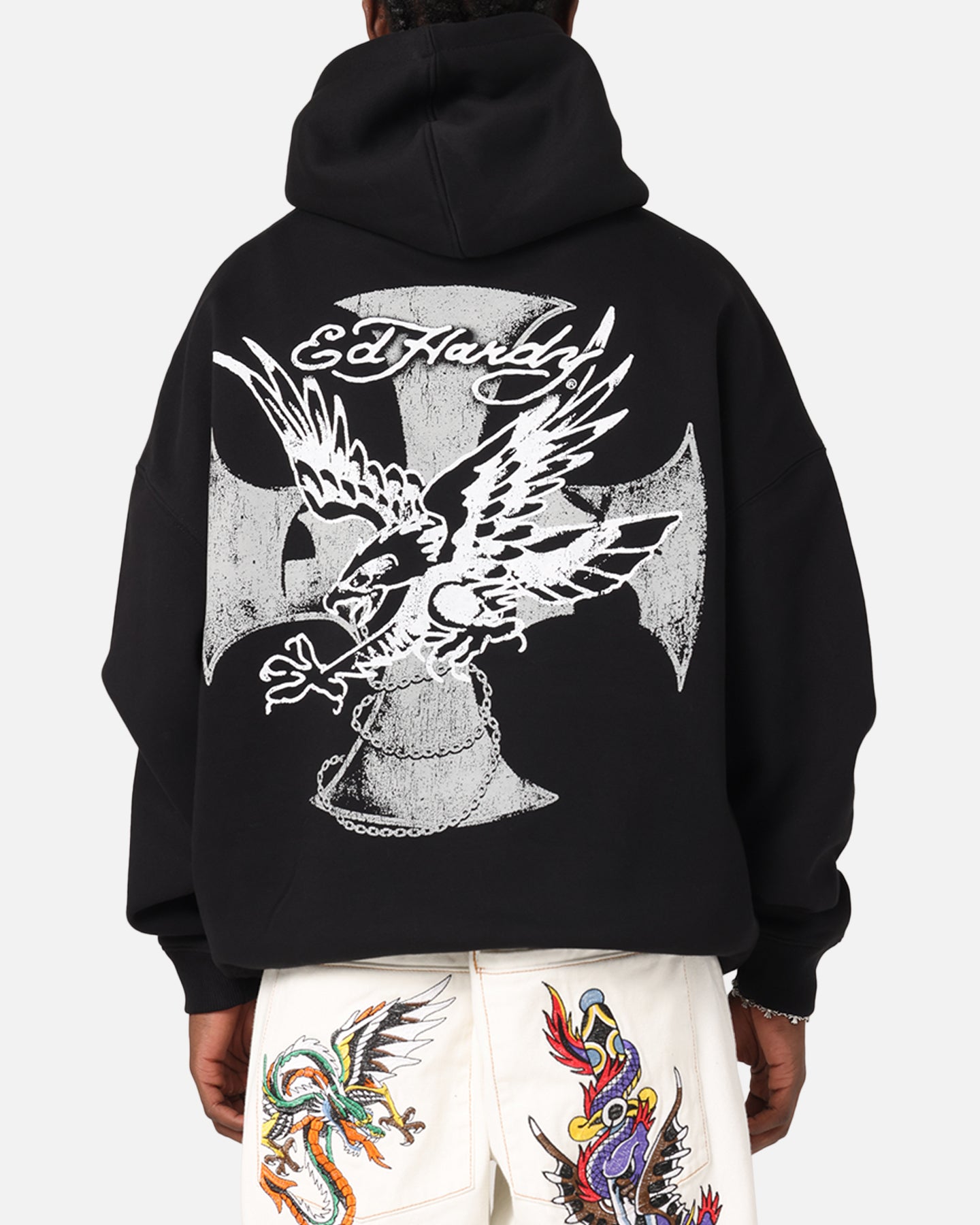 Ed Hardy Flight Hoodie Black、mySite、zt4zffjzw