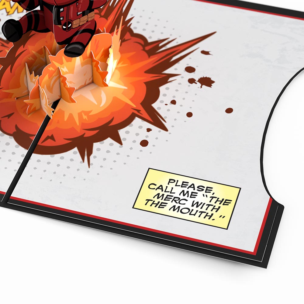 Marvel Deadpool Father's Day 4-in-1 Nesting Card、mySite、solidvoid