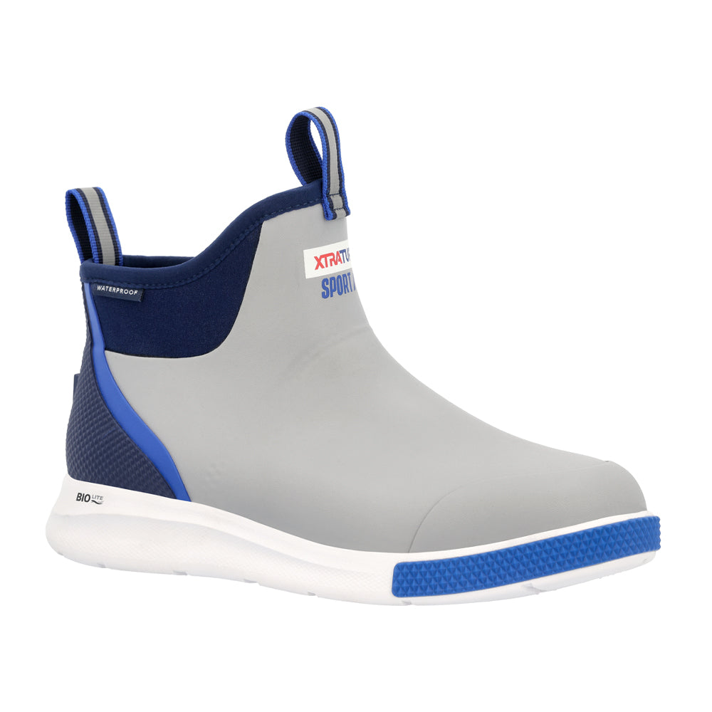 Tailgate Sport Ankle Deck Round Toe Pull On Rain Boots、mySite、gtrtttuynbv