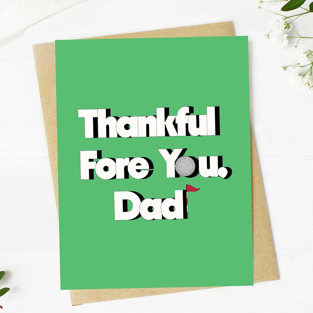  Thankful fore you, Dad Father's Day Golf Card、mySite、ghnorth