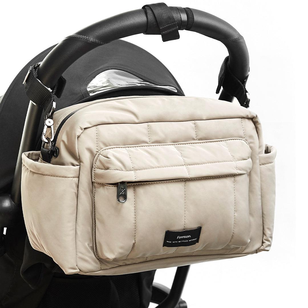  Finnson Freya Compact Changing Bag + Oversized Stroller Organiser - Taupe、mySite、merchandisen