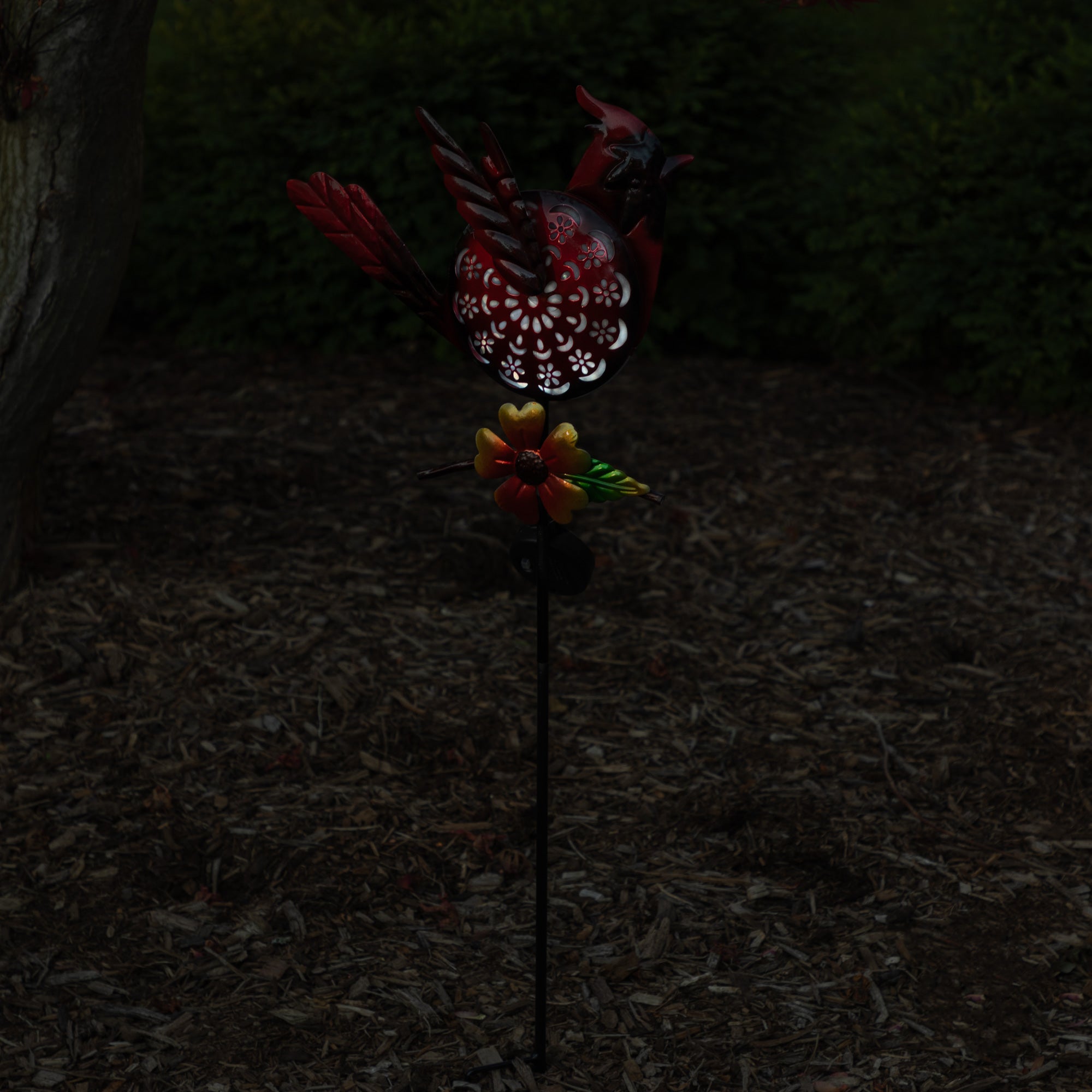 Tweeting Bird Solar Garden Stake、mySite、camillekostekn