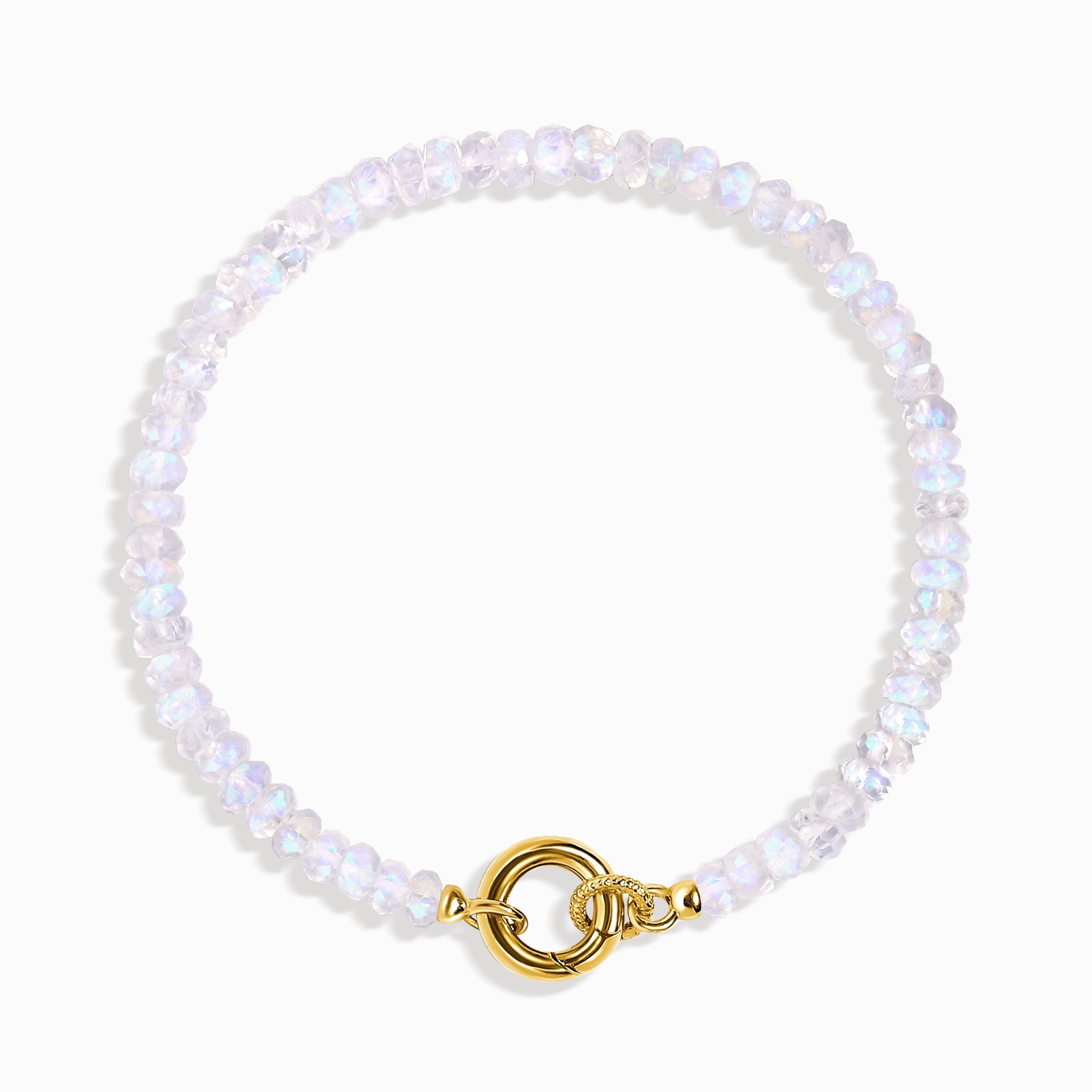 Rainbow Moonstone Beads Bracelet - Spirit Link Dotted、mySite、hinf8tx79