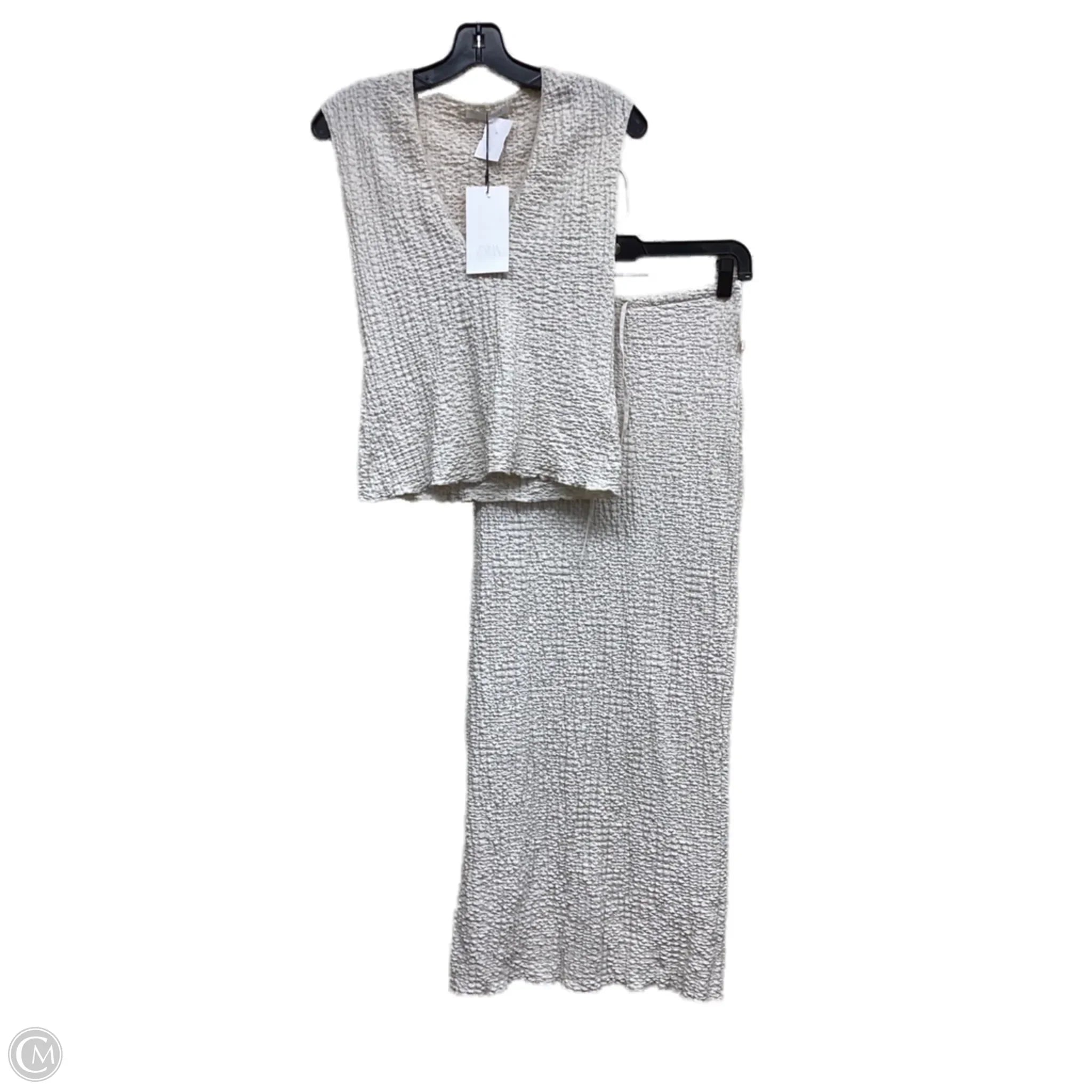 Skirt Set 2pc By Zara In White, Size: M、mySite、garagedoors4me