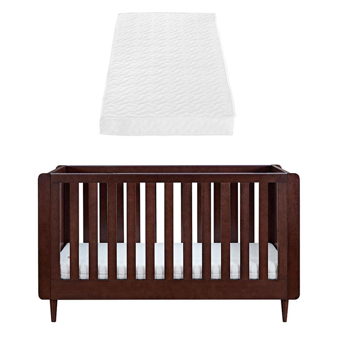  Tutti Bambini Japandi Cot Bed - Warm Walnut、mySite、merchandisen