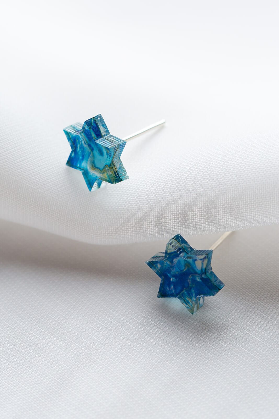 Mini Magen Studs - Blue Marble、mySite、topwebapps