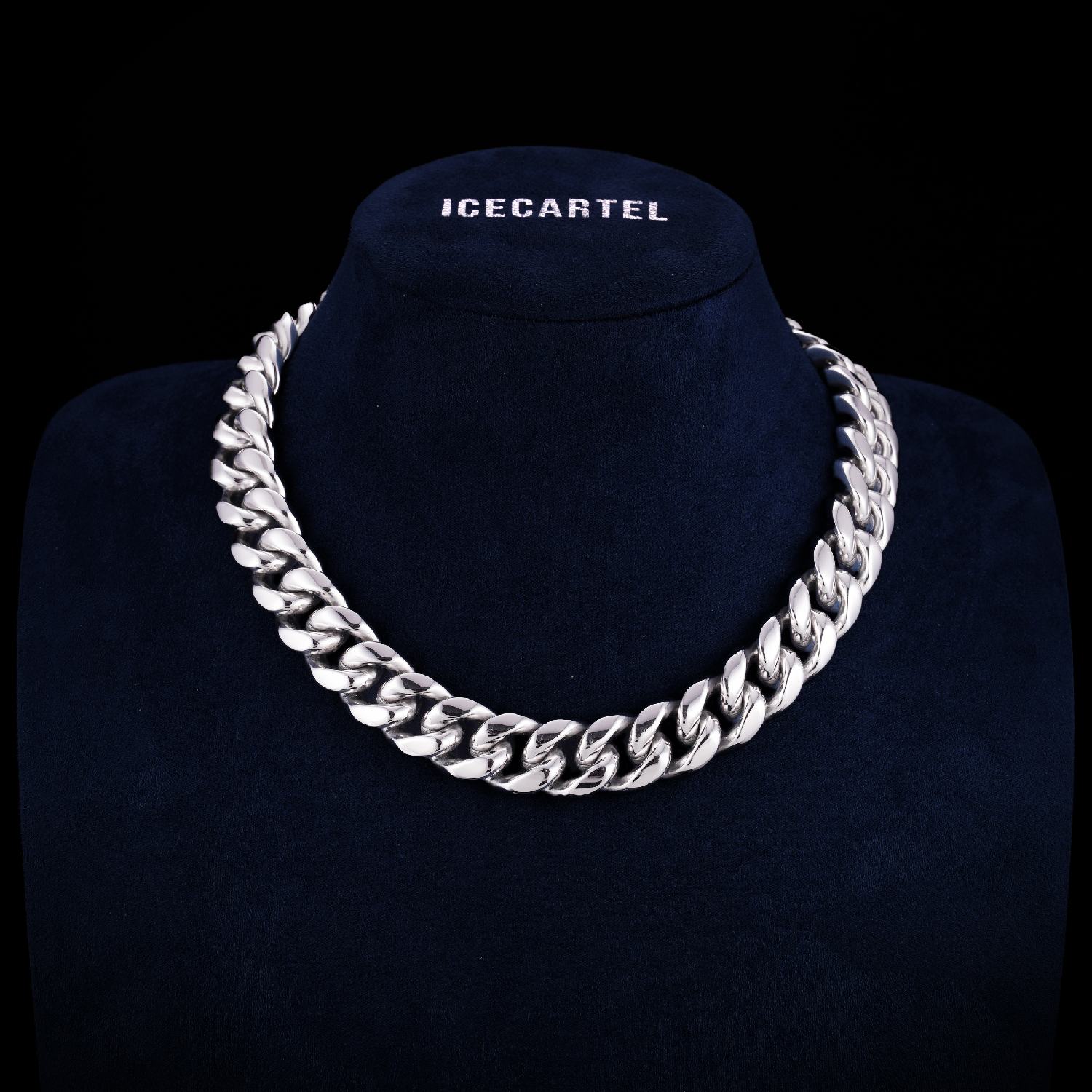 Cuban Link Chain with Iced Clasp 14K Gold (ALL SIZES)、mySite、hinf8tx79