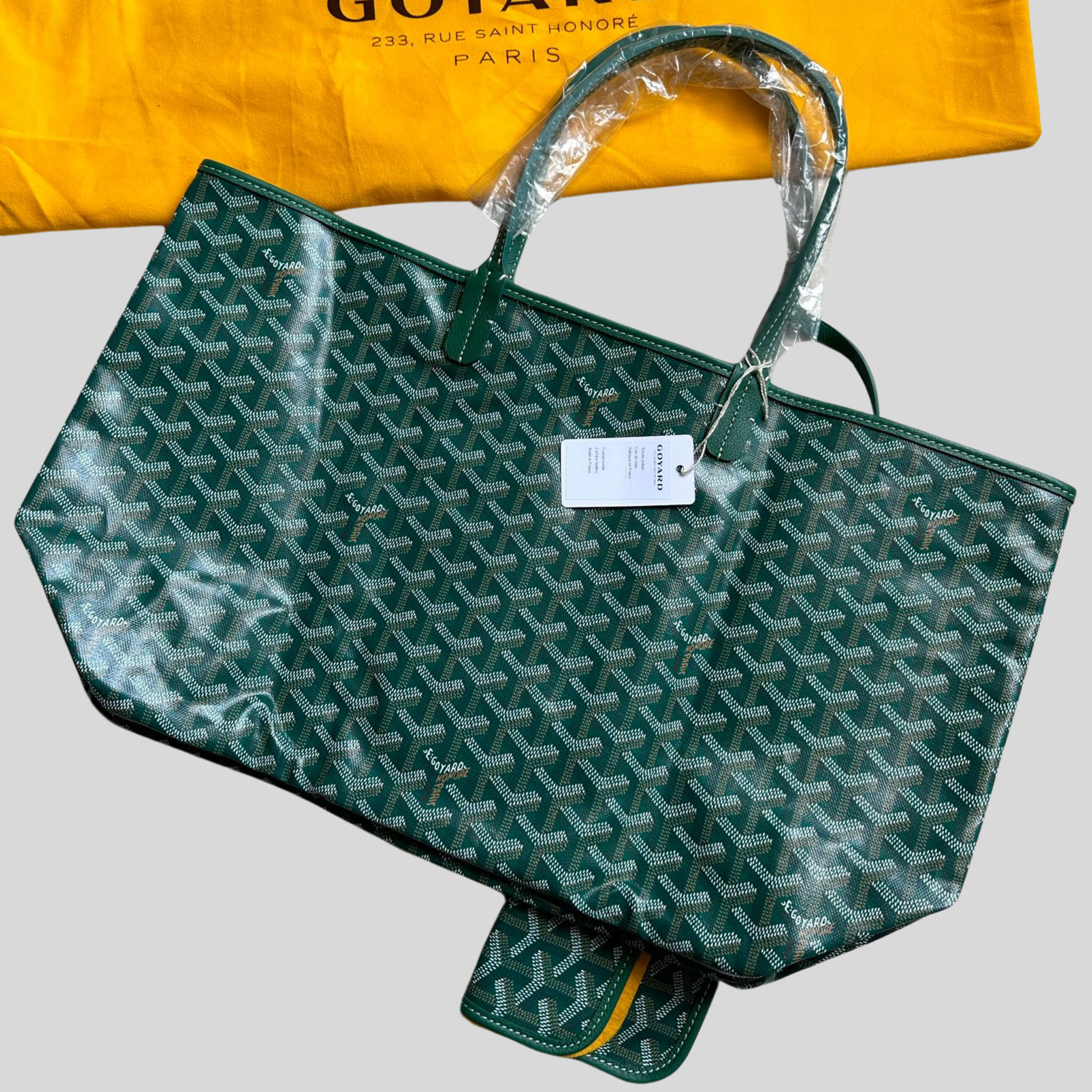Goyard St Louis PM Tote Bag (Green)、mySite、garminoutage.com