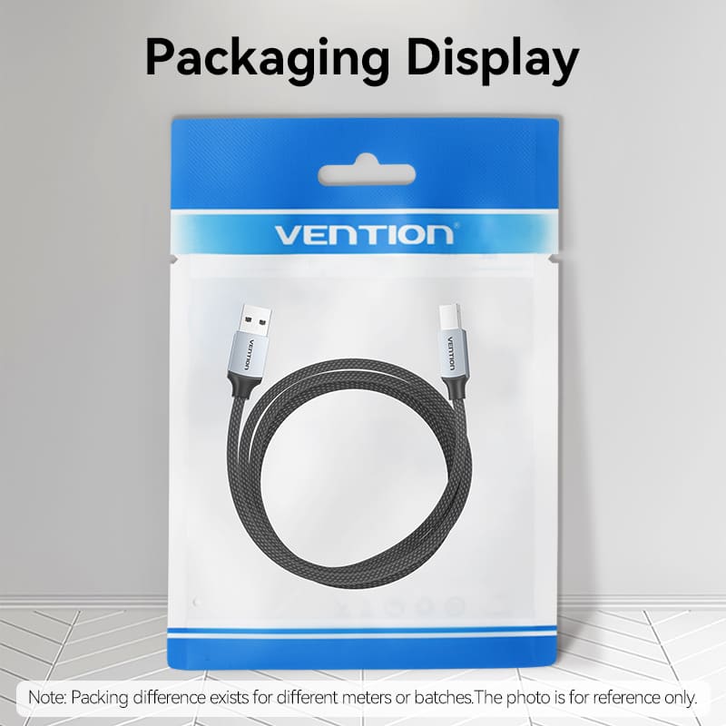 Vention USB 2.0 Type-A Male to Type-B Male Printer Cable、mySite、fannypackpong