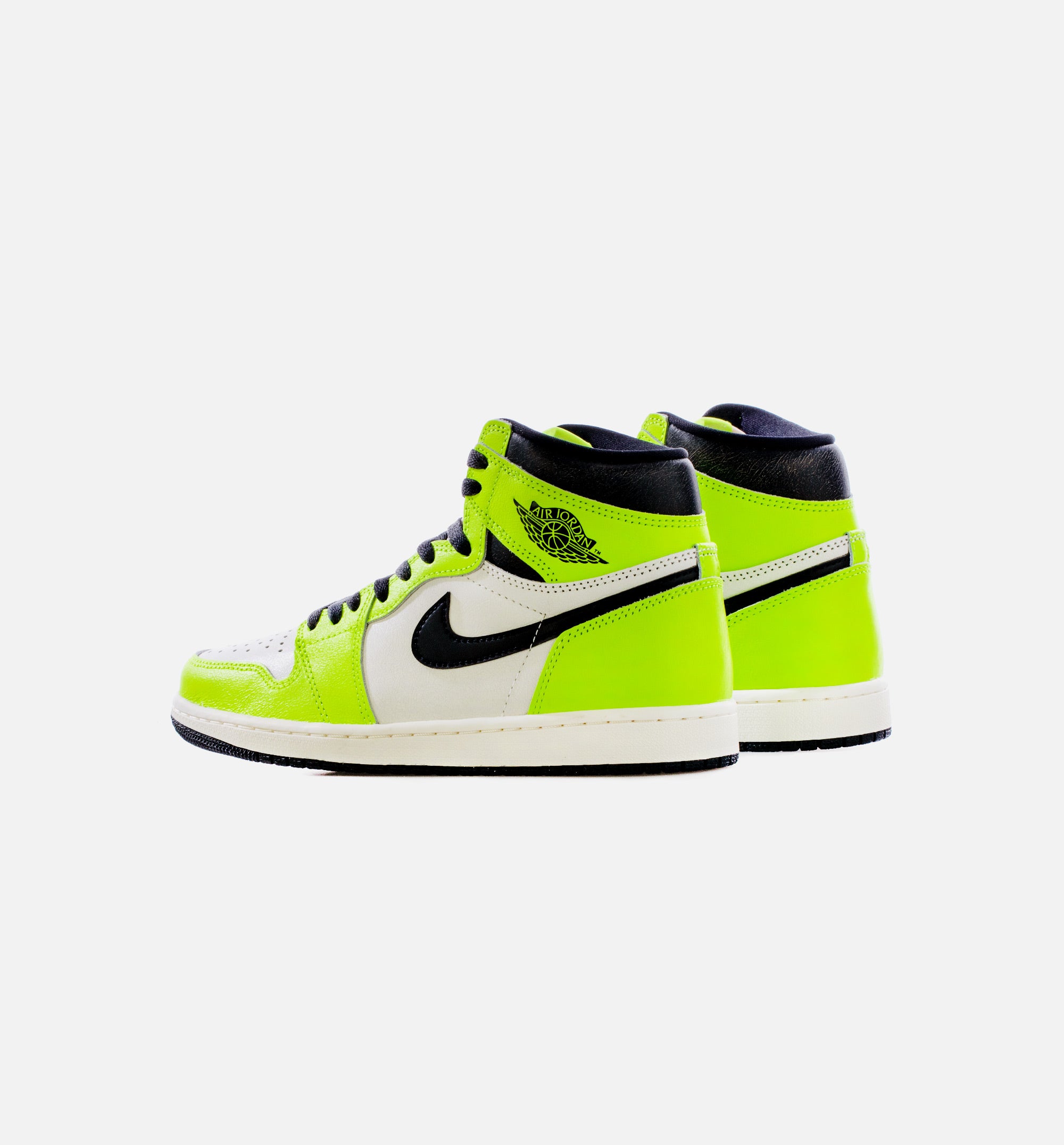 Air Jordan 1 High OG Visionaire Mens Lifestyle Shoes - White/Neon Green Free Shipping、mySite、dreamappss