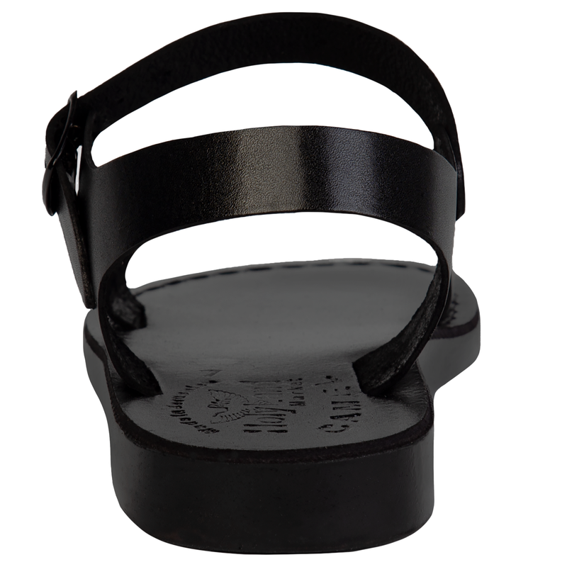 Holy Land Market Men/Women Biblical Jesus Leather Sandals/Slides From Jerusalem (Jerusalem Black)、mySite、topwebapps