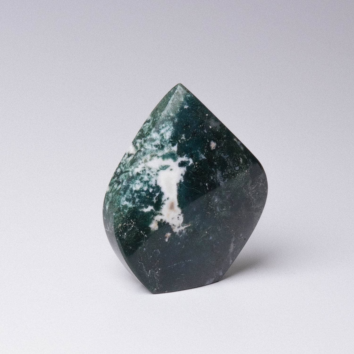 Moss Agate Flame Freeform Crystal、mySite、hinf8tx79