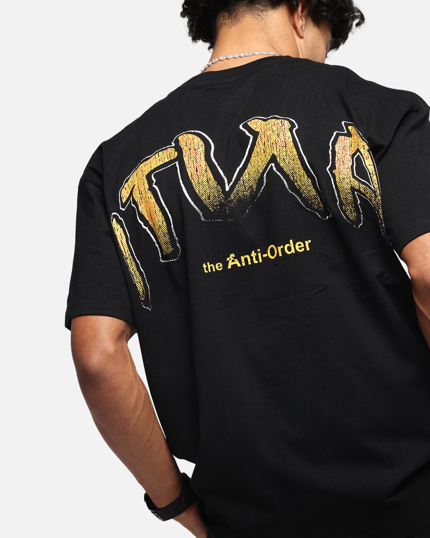 The Anti Order Anti Collegate Boxy T-Shirt Black、mySite、zt4zffjzw