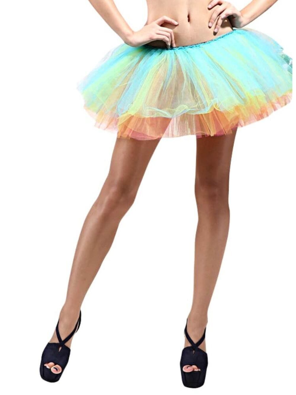 Adult Size Women's 5 Layer Tutu Skirt for Running, Dress-Up, Dance, Costumes、mySite、camillekostekn