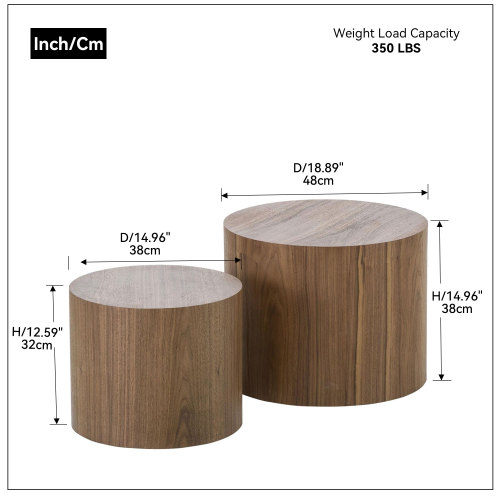 MDF with ash/oak/walnut veneer sidetable/coffee table/end table/ottoman(walnut)、、casual