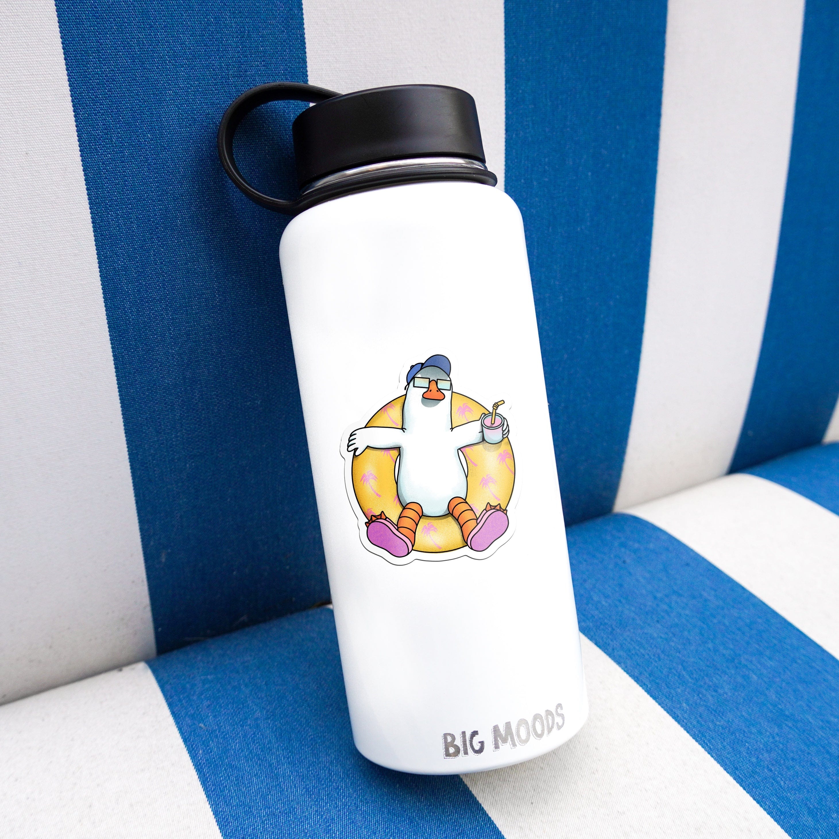  Chill Pool Goose Sticker、mySite、ghnorth