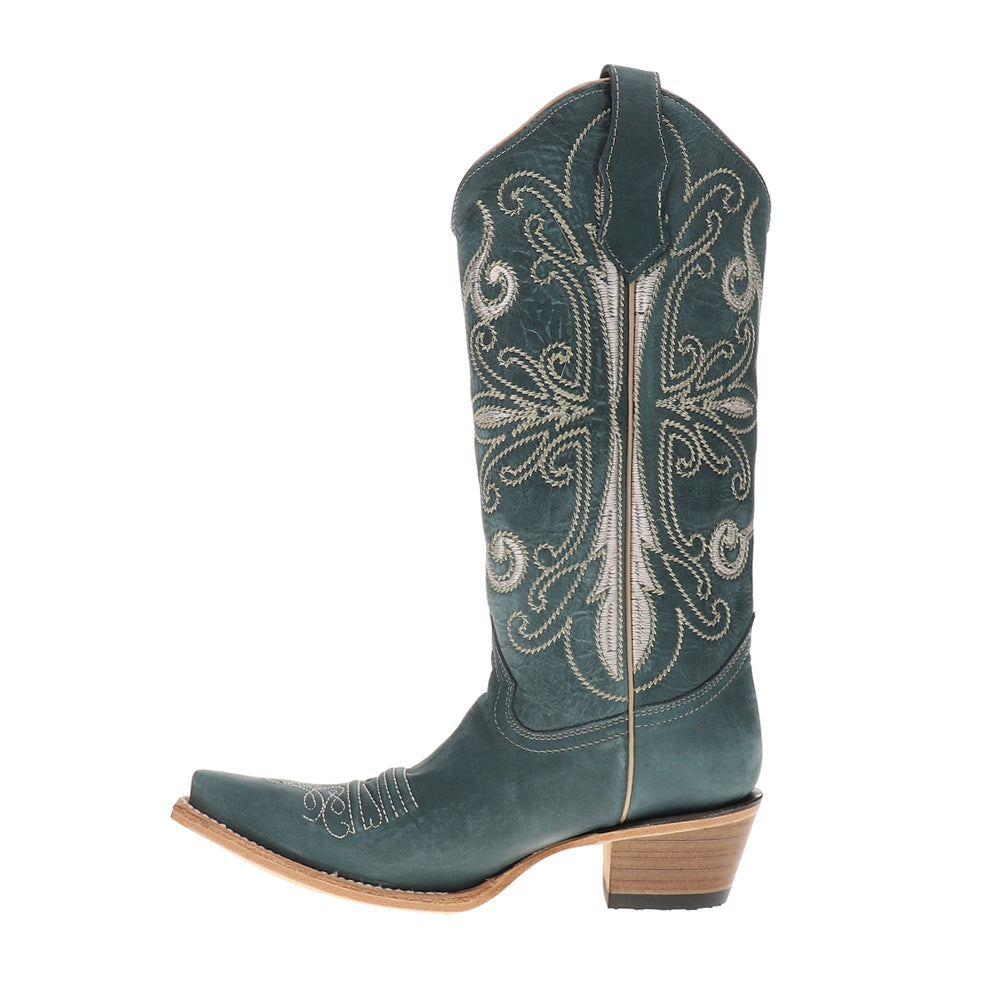 Embroidered Snip Toe Pull On Cowboy Boots、mySite、gtrtttuynbv