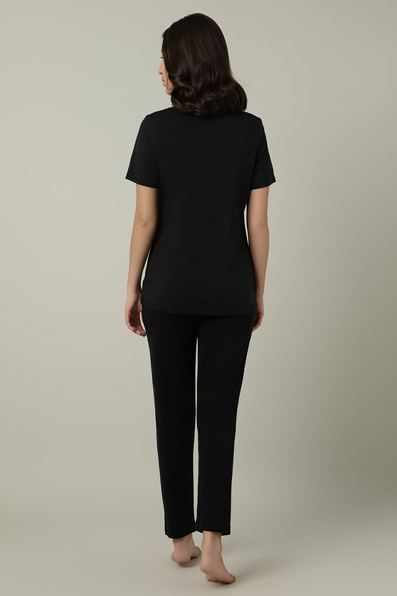  Full Length PJ Bottom - Black、mySite、justintrudeaud